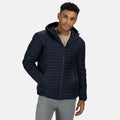 Navy - Back - Regatta Mens Honestly Made Recycled Thermal Padded Jacket