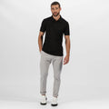 Black - Lifestyle - Regatta Mens Honestly Made Recycled Polo Shirt