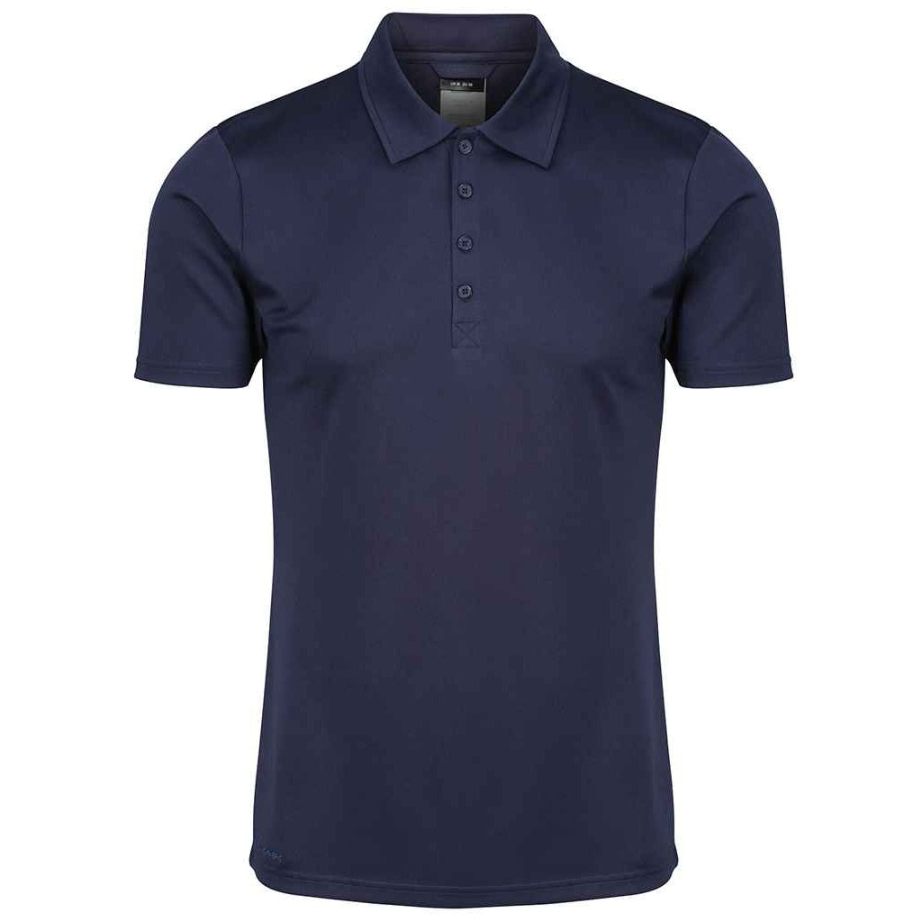 Navy - Front - Regatta Mens Honestly Made Recycled Polo Shirt