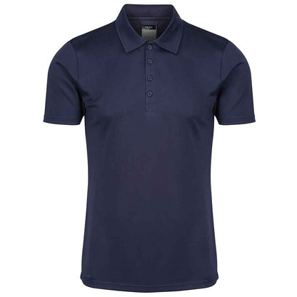 Navy - Front - Regatta Mens Honestly Made Recycled Polo Shirt