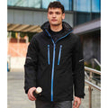 Black-Oxford Blue - Side - Regatta Mens X-Pro Evader III Padded Jacket