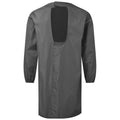 Dark Grey - Back - Premier Unisex Adult All Purpose Salon Gown
