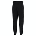 Deep Black - Front - Awdis Mens College Cuffed Ankle Jogging Bottoms