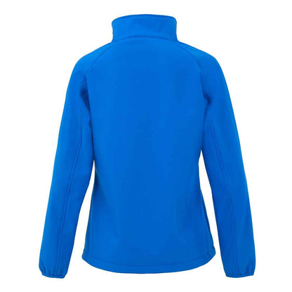 Royal Blue - Back - Result Genuine Recycled Womens-Ladies Printable Soft Shell Jacket