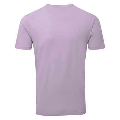 Lavender - Back - Anthem Mens Marl Organic T-Shirt