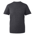 Dark Grey - Back - Anthem Mens Marl Organic T-Shirt