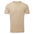 Desert Sand - Front - Anthem Mens Marl Organic T-Shirt