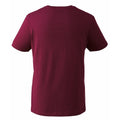 Burgundy - Back - Anthem Mens Organic T-Shirt