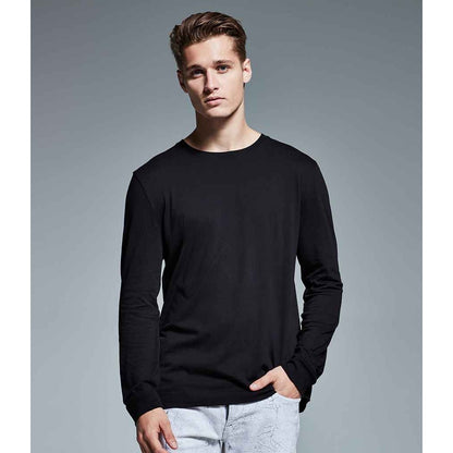 Black - Back - Anthem Mens Long-Sleeved T-Shirt