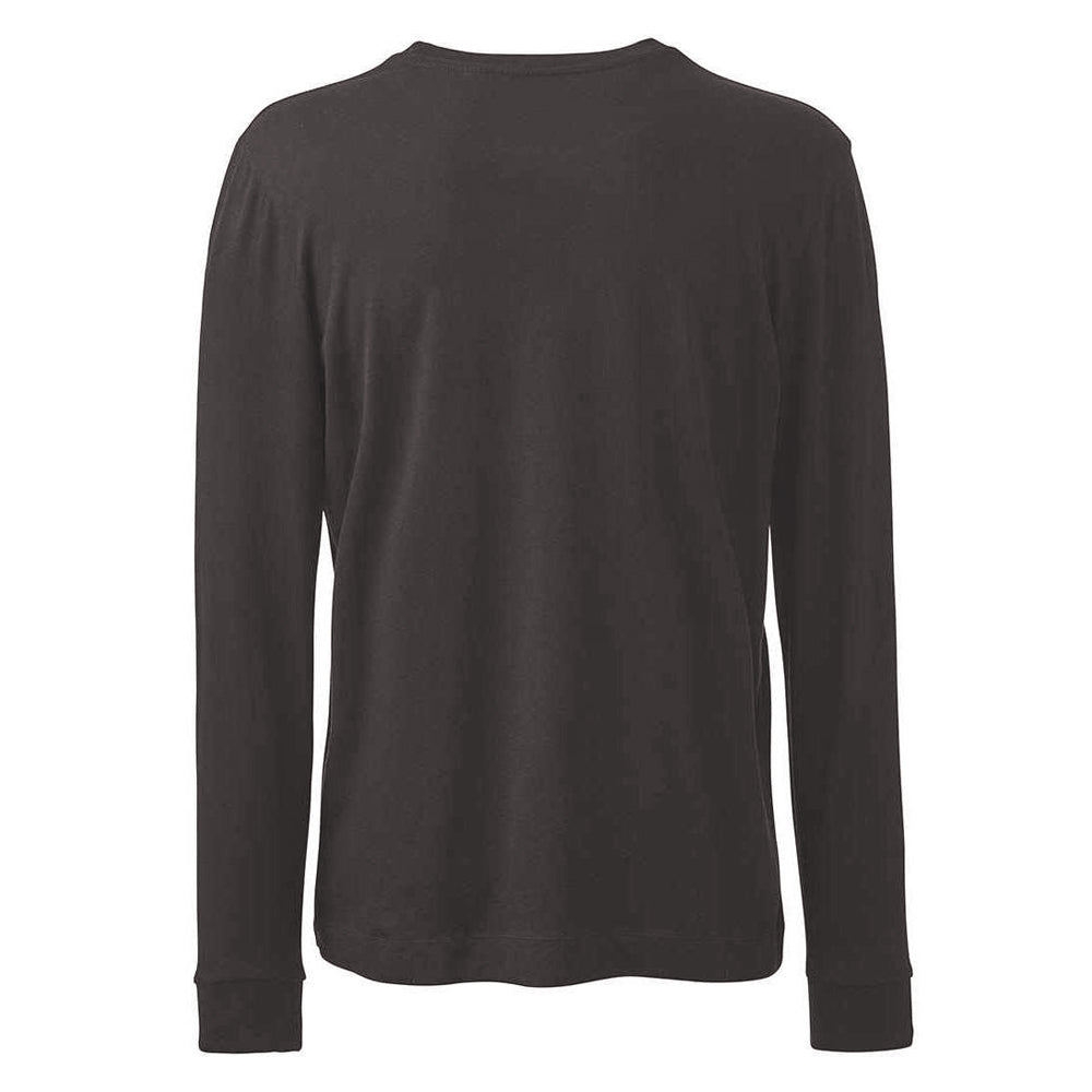 Charcoal Grey - Back - Anthem Mens Long-Sleeved T-Shirt