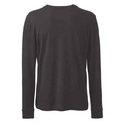 Charcoal Grey - Back - Anthem Mens Long-Sleeved T-Shirt