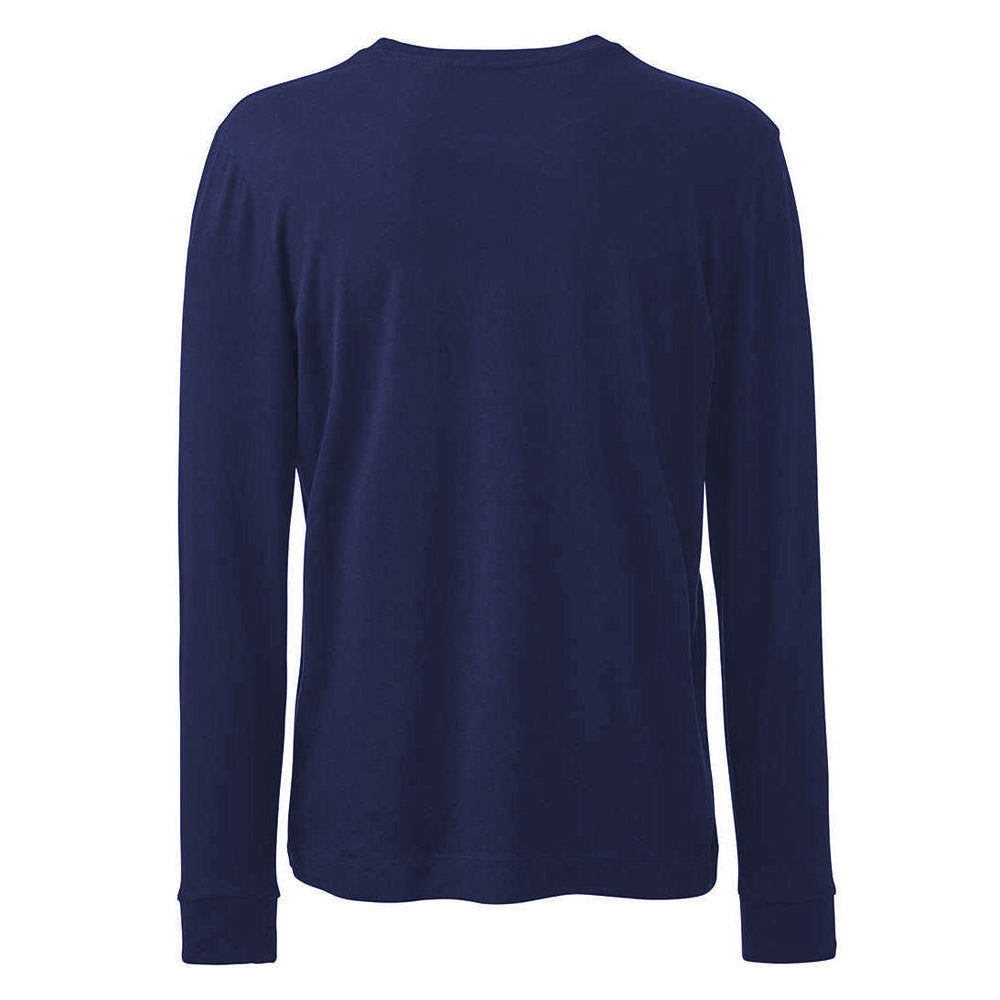 Navy - Back - Anthem Mens Long-Sleeved T-Shirt
