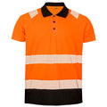 Fluorescent Yellow - Side - Result Genuine Recycled Mens Safety Polo Shirt