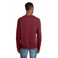 Burgundy - Lifestyle - SOLS Unisex Adult Space Organic Raglan Sweatshirt