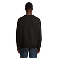 Black - Lifestyle - SOLS Unisex Adult Space Organic Raglan Sweatshirt