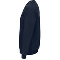 French Navy - Close up - SOLS Unisex Adult Space Organic Raglan Sweatshirt