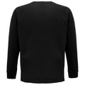 Black - Pack Shot - SOLS Unisex Adult Space Organic Raglan Sweatshirt