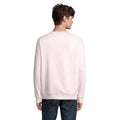 Pale Pink - Lifestyle - SOLS Unisex Adult Space Organic Raglan Sweatshirt