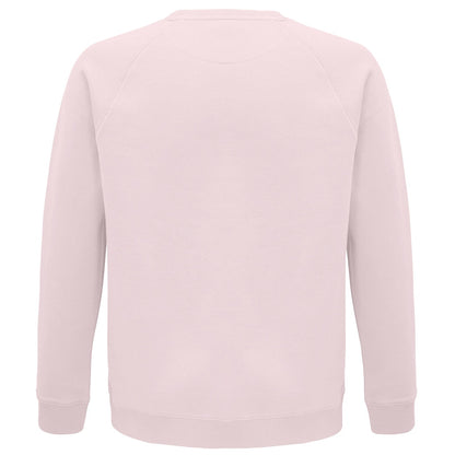 Pale Pink - Pack Shot - SOLS Unisex Adult Space Organic Raglan Sweatshirt