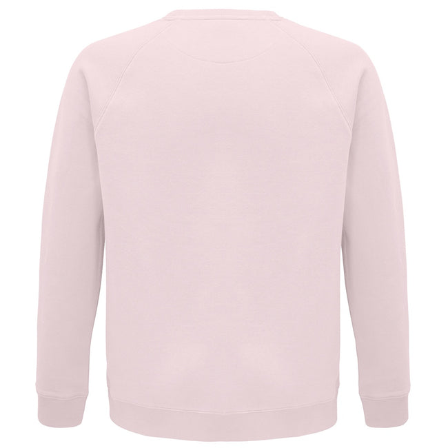 Pale Pink - Pack Shot - SOLS Unisex Adult Space Organic Raglan Sweatshirt