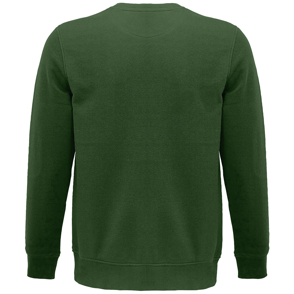 Bottle Green - Pack Shot - SOLS Unisex Adult Comet Organic Sweatshirt