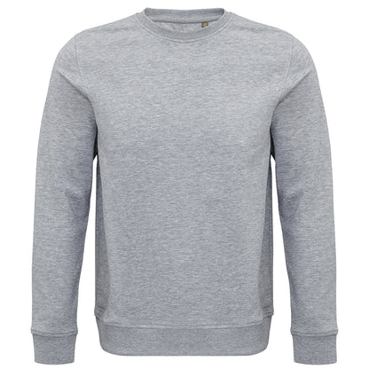 Grey Marl - Front - SOLS Unisex Adult Comet Organic Sweatshirt