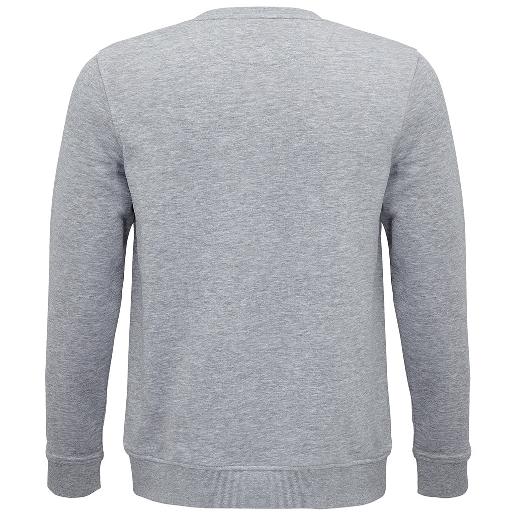 Grey Marl - Pack Shot - SOLS Unisex Adult Comet Organic Sweatshirt