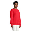 Red - Lifestyle - SOLS Unisex Adult Comet Organic Sweatshirt