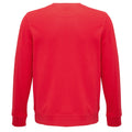 Red - Close up - SOLS Unisex Adult Comet Organic Sweatshirt