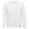 White - Front - SOLS Unisex Adult Comet Organic Sweatshirt