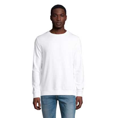 White - Back - SOLS Unisex Adult Comet Organic Sweatshirt