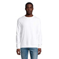 White - Back - SOLS Unisex Adult Comet Organic Sweatshirt