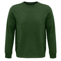 Bottle Green - Front - SOLS Unisex Adult Comet Organic Sweatshirt