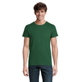 Bottle Green - Back - SOLS Mens Crusader Organic T-Shirt