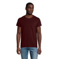 Burgundy - Back - SOLS Mens Crusader Organic T-Shirt