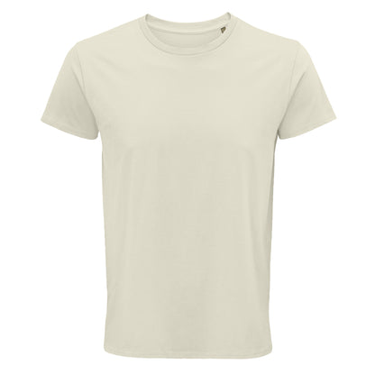 Natural - Front - SOLS Mens Crusader Organic T-Shirt