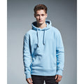 Light Blue - Back - Anthem Mens Organic Hoodie