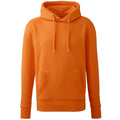 Orange - Front - Anthem Mens Organic Hoodie