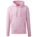 Pink - Front - Anthem Mens Organic Hoodie