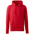 Red - Front - Anthem Mens Organic Hoodie