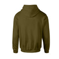 Khaki - Back - Anthem Mens Organic Hoodie