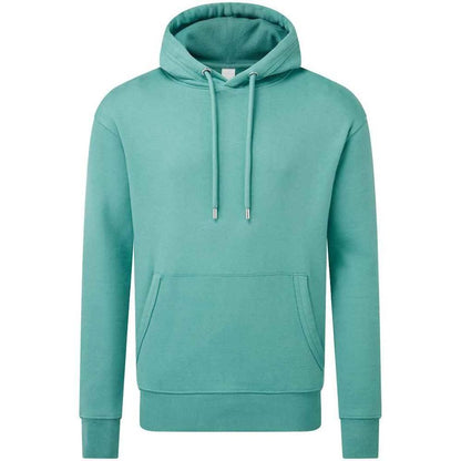 Teal - Front - Anthem Mens Organic Hoodie