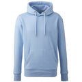 Light Blue - Front - Anthem Mens Organic Hoodie