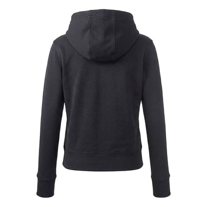 Black - Back - Anthem Womens-Ladies Organic Hoodie