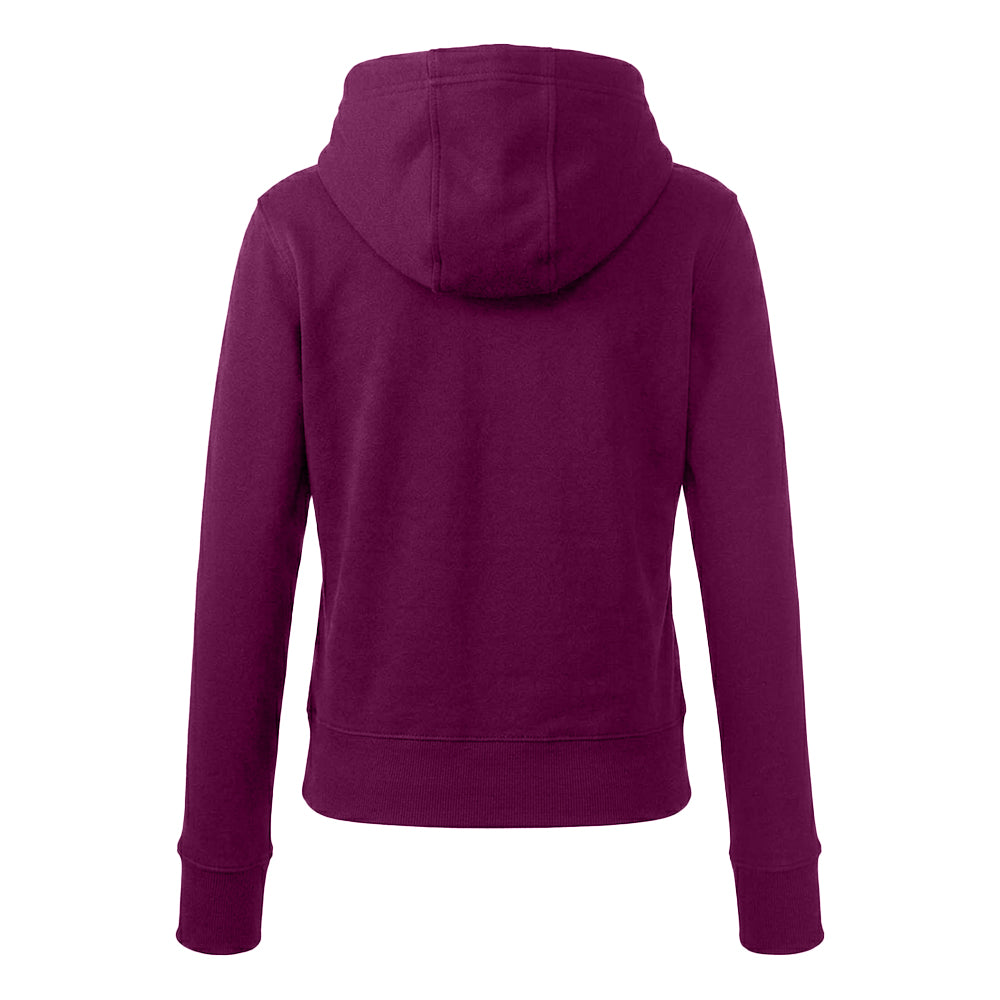 Charcoal - Front - Anthem Womens-Ladies Organic Hoodie