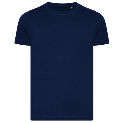 Navy - Front - Ecologie Childrens-Kids Cascades Organic T-Shirt