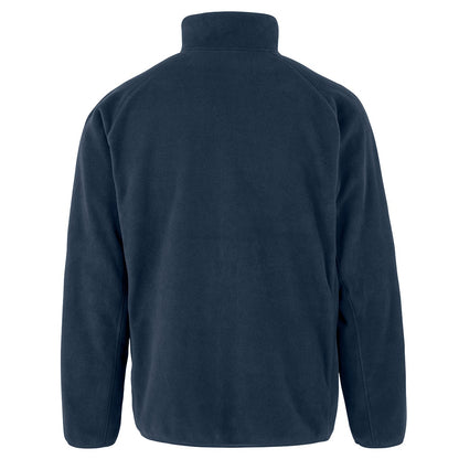 Navy - Back - Result Genuine Recycled Mens Polarthermic Fleece Jacket