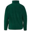 Forest Green - Back - Result Genuine Recycled Mens Polarthermic Fleece Jacket