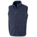 Navy - Front - Result Genuine Recycled Mens Polarthermic Fleece Body Warmer