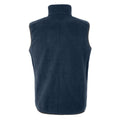 Navy - Back - Result Genuine Recycled Mens Polarthermic Fleece Body Warmer